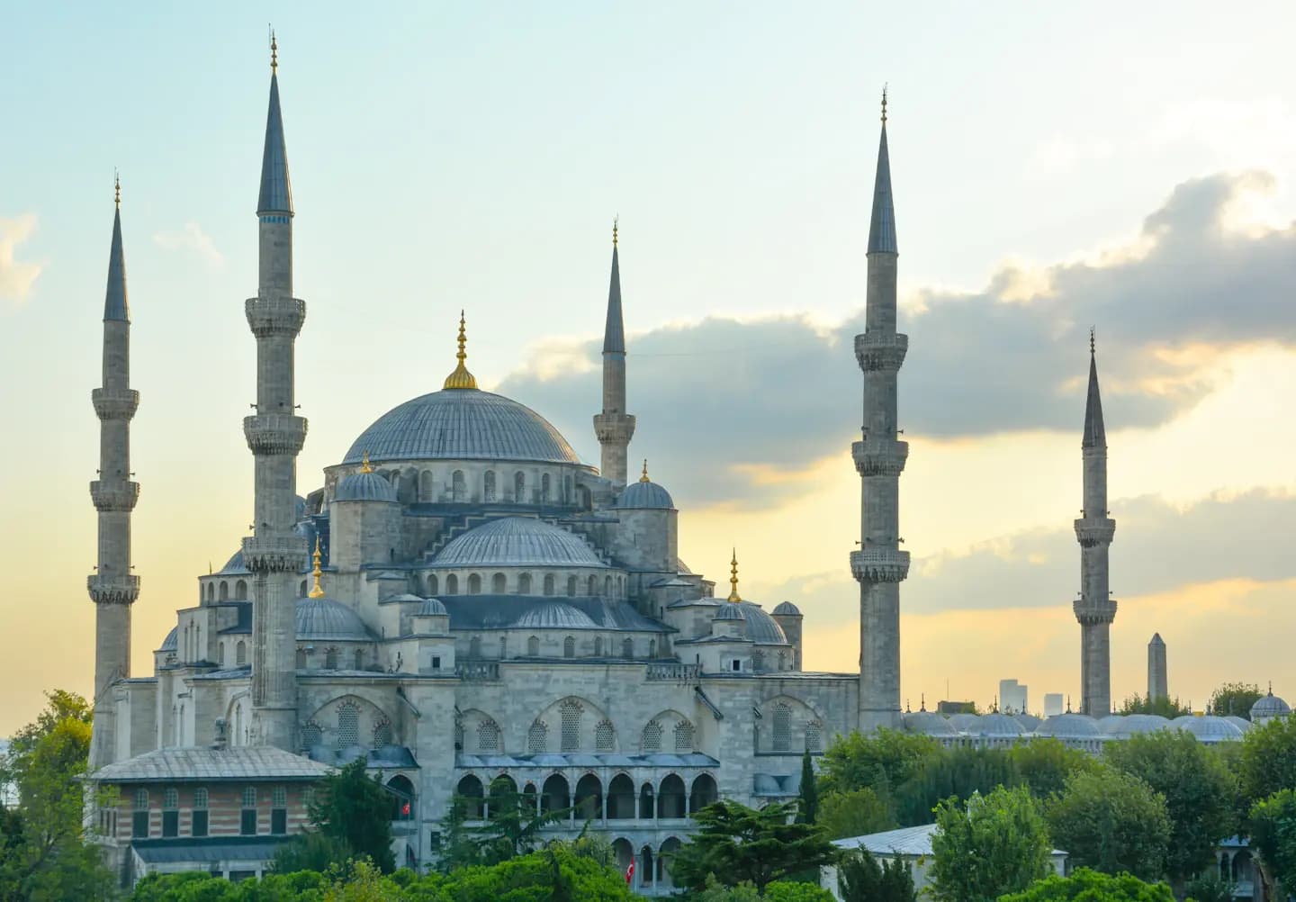Istanbul skyline and Bosphorus