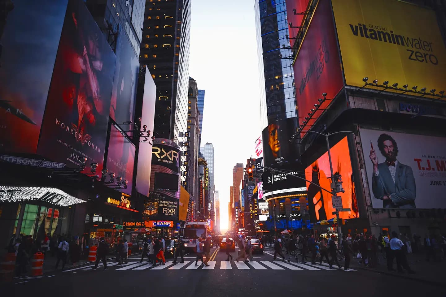 New York City streets and architecture